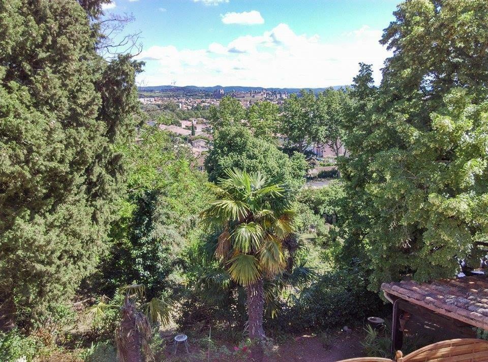 Gite Avec Vue Imprenable Sur La Cite Villa Carcassonne Exterior photo